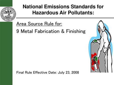 epa metal fabrication hazardous air pollutants|Metal Fabrication and Finishing Source Categories: National .